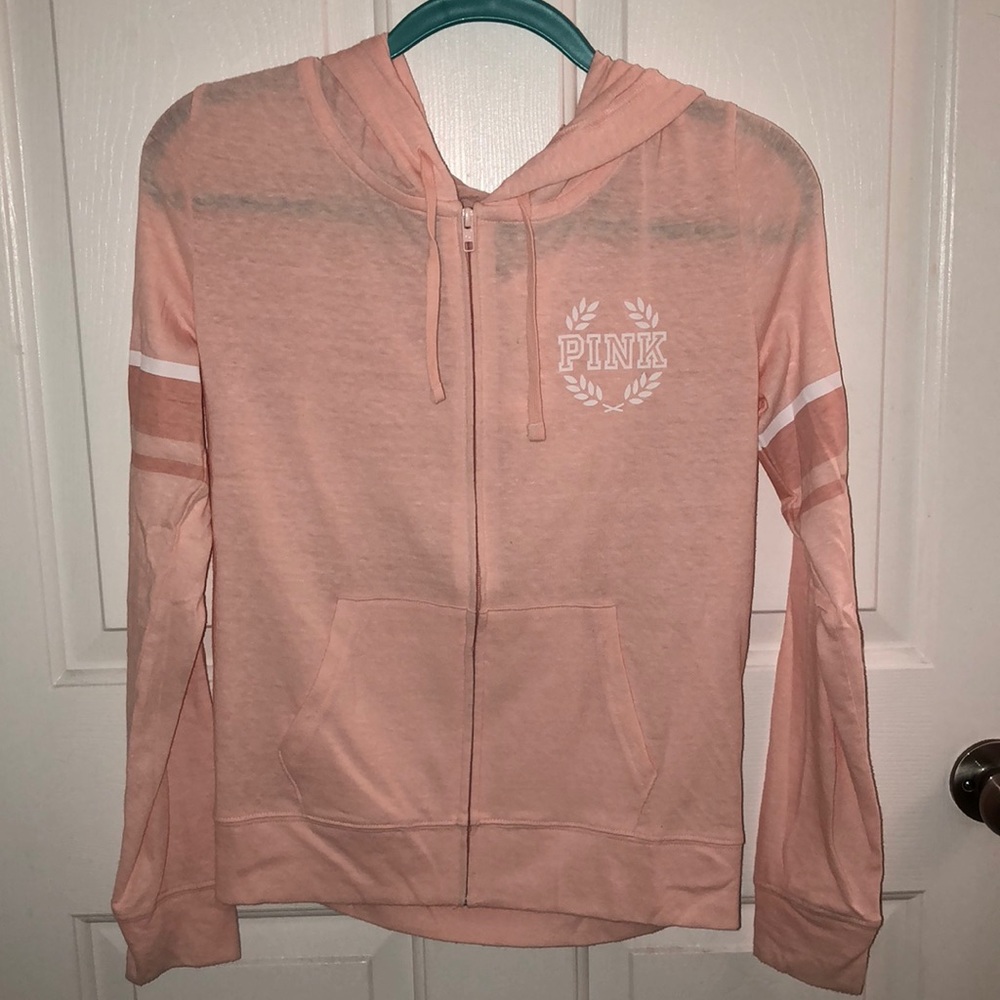 Never worn VS PINK zipped hoodie
